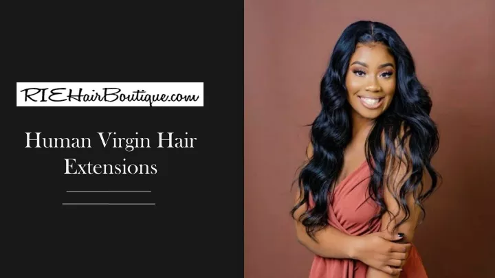 human virgin hair extensions