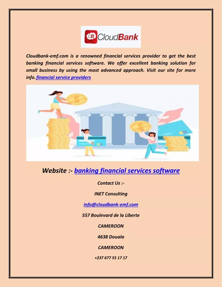 cloudbank emf com is a renowned financial