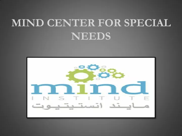 mind center for special needs