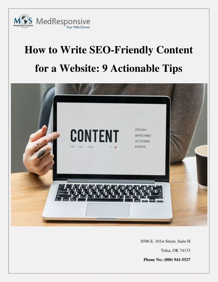 how to write seo friendly content