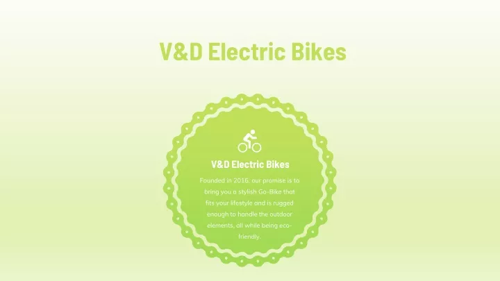 v d electric bikes