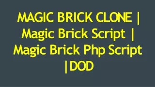 m a gic b r ick c l one magic brick script magic