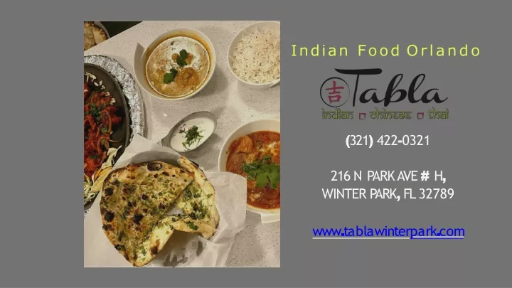 indian food orlando