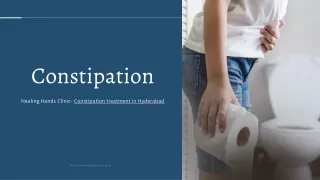 constipation