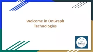 welcome in ongraph technologies