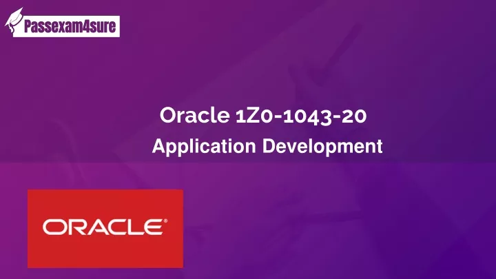 oracle 1z0 1043 20