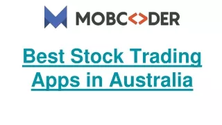 best stock trading apps in australia
