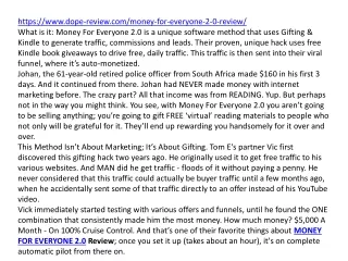 https www dope review com money for everyone
