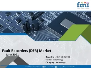 fault recorders dfr market june 2021