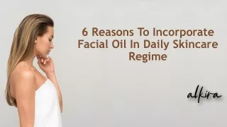 6 Reasons To Incorporate Facial