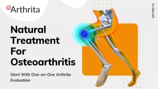 Natural Treatment For Osteoarthritis  Arthrita