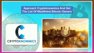 approach cryptoknowmics and get the list