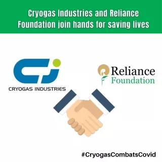 Cryogas Medical Oxygen Storage and Supply System  Reliance Jamnagar