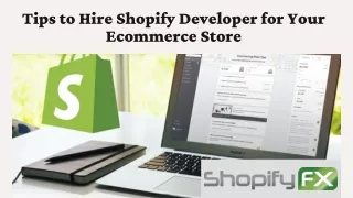 tips to hire shopify developer for your ecommerce
