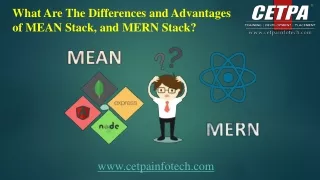 what are the differences and advantages of mean