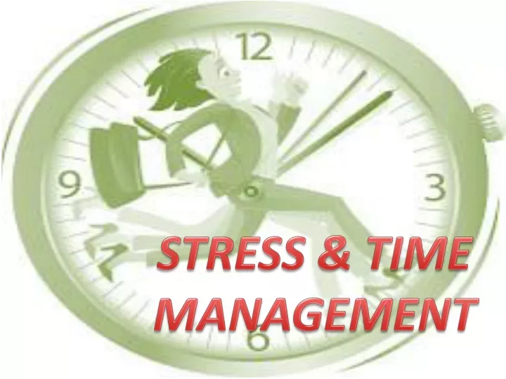 stress time management