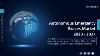 Autonomous Emergency Brakes Market