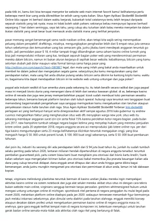 Update Situs Agen Aplikasi Sbobet88 Sbobet88 Indonesia Uraian & Advertensi Terba