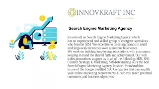 search engine marketing agency