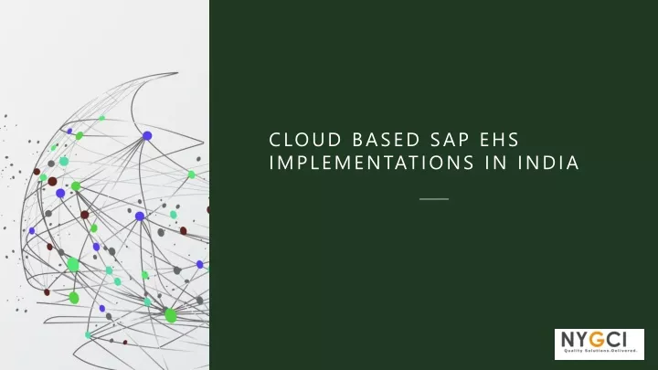 cloud based sap ehs implementations in india
