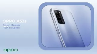 OPPO A53s Key Features