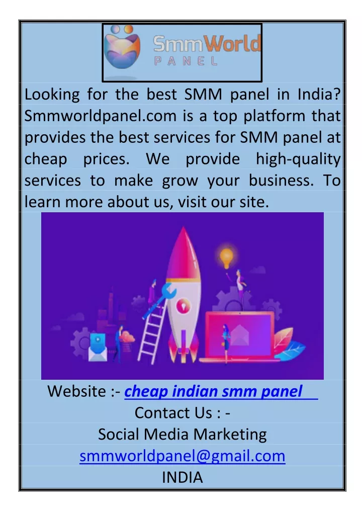 looking for the best smm panel in india