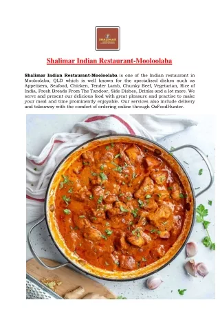 shalimar indian restaurant mooloolaba shalimar