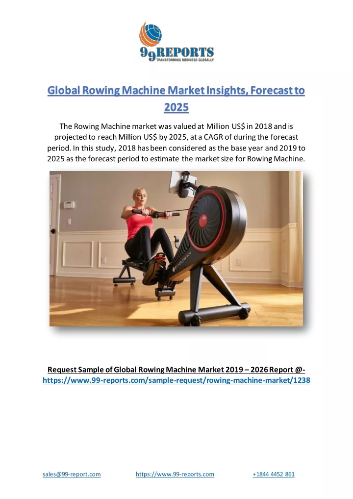 global rowing machine market insights forecast