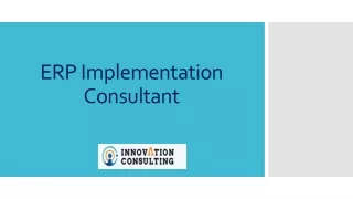 erp implementation c onsultant