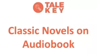 Classic Novels on Audiobook