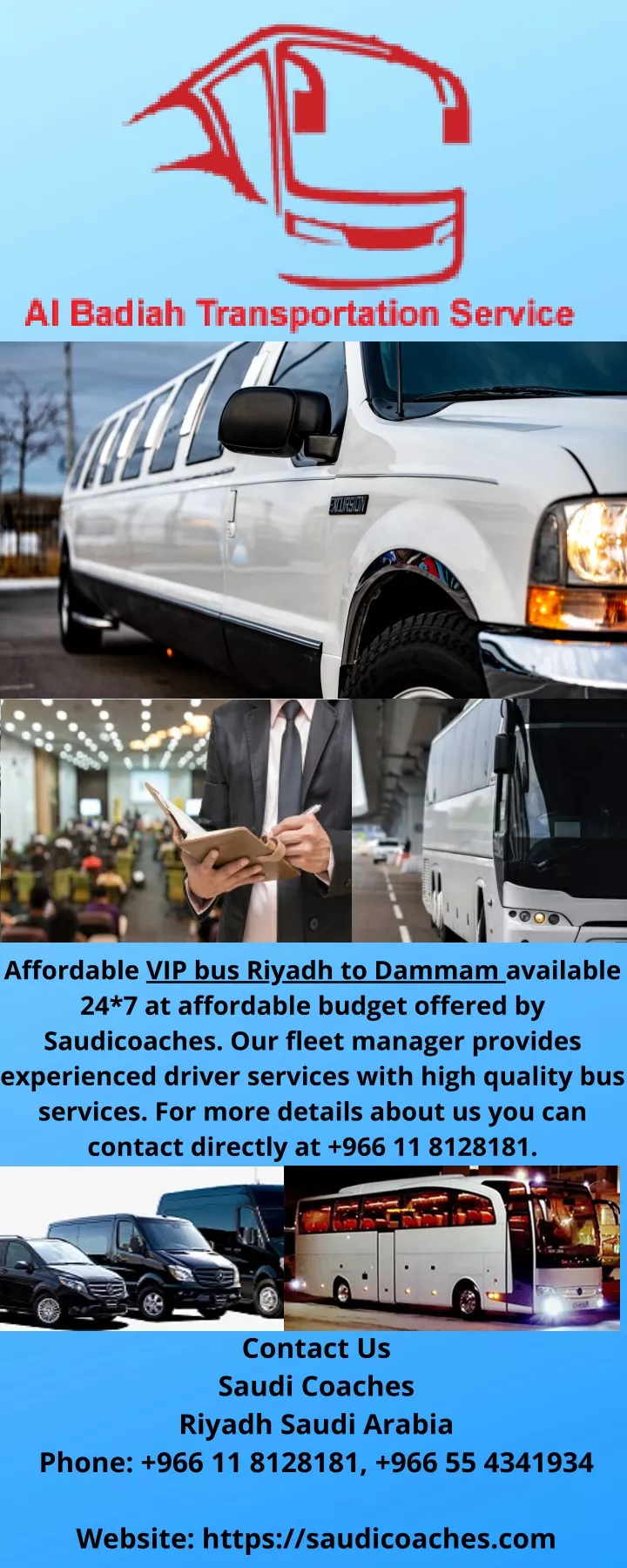 affordable vip bus riyadh to dammam available