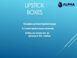 lipstick boxes