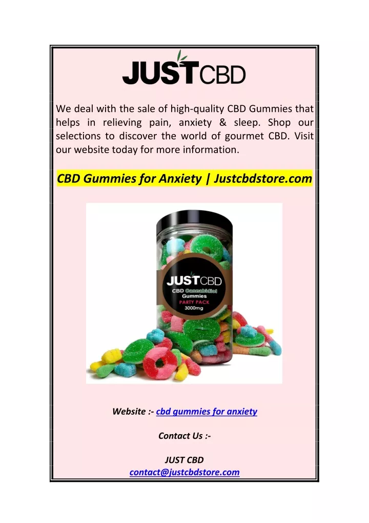 we deal with the sale of high quality cbd gummies