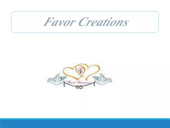 favor creations