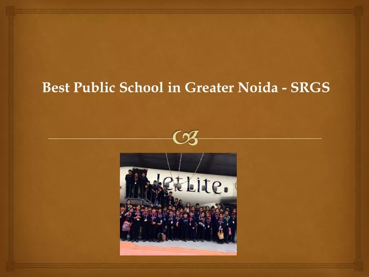 best public school in greater noida srgs