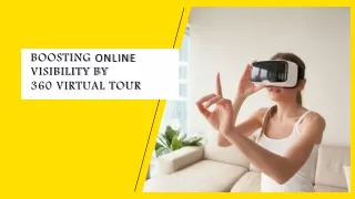 Boosting Online Visibility by 360 Virtual Tour | The Red Marker