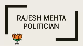 rajesh mehta politician