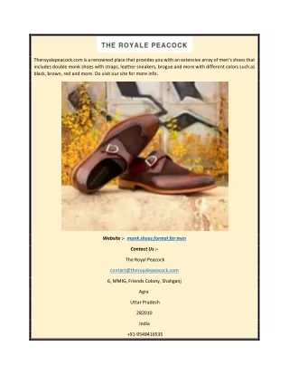 theroyalepeacock com is a renowned place that
