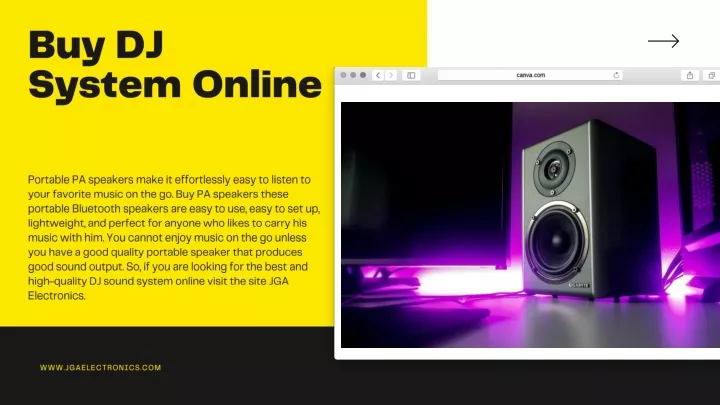 buy dj system online