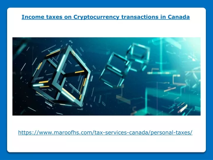income taxes on cryptocurrency transactions