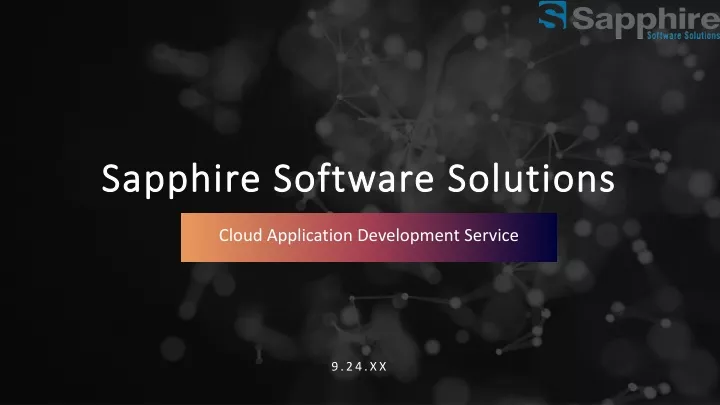 sapphire software solutions