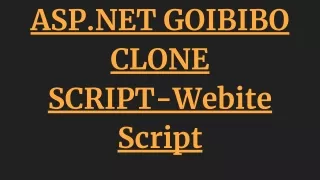 asp net goibibo clone script webite script