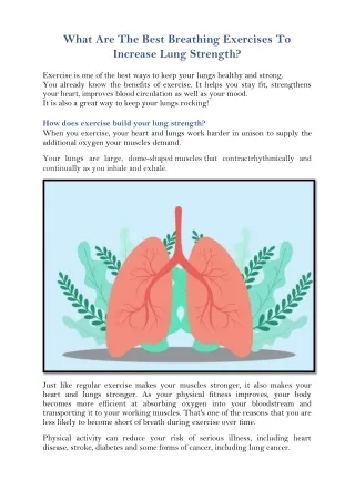 what are the best breathing exercises to increase