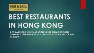 best restaurants in hong kong
