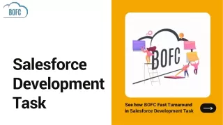 salesforce development task