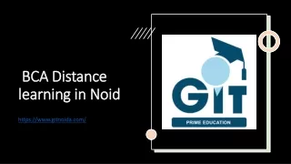 bca distance learning in noid a