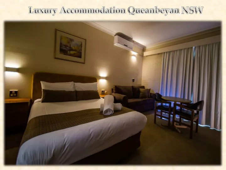 luxury accommodation queanbeyan nsw