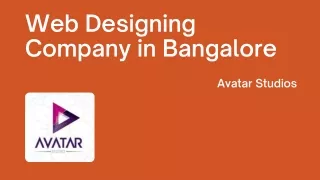 Web Design Company in bangalore