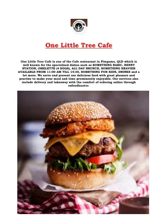 One Little Tree Cafe