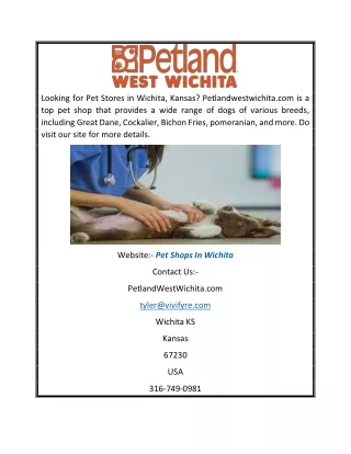 Pet Shops in Wichita | Petlandwestwichita.com